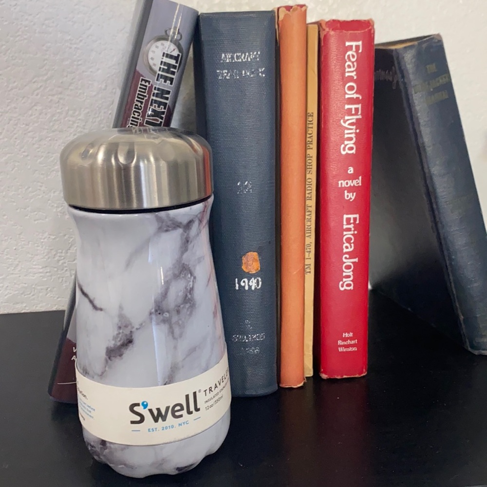SWELL GORGEOUS MARBLE 12ounce tumbler to go cup